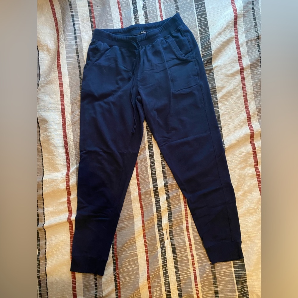 Navy blue ambiance joggers, barley worn they were too big on me